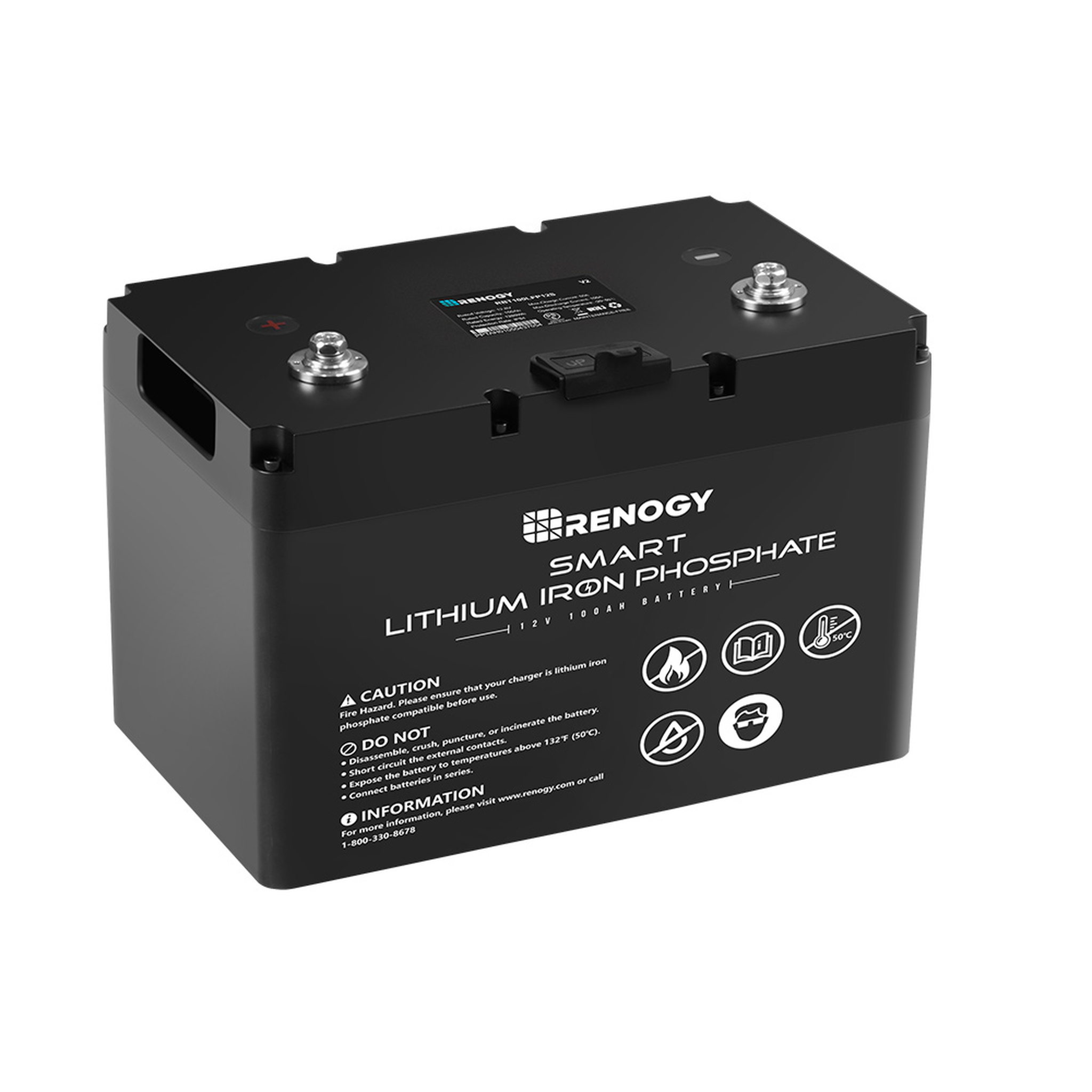 Renogy 12V 100Ah LiFePO Battery